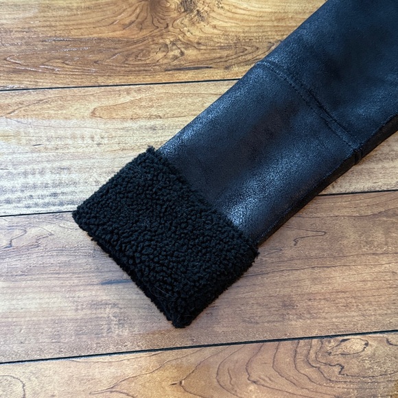 Soia & Kyo Women's Black Shearling Jacket - Picture 5 of 13